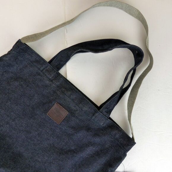 Flying Horse London Selvedge Indigo Denim Tote Bag Liberty Fairs NWT Workwear - Picture 2 of 15
